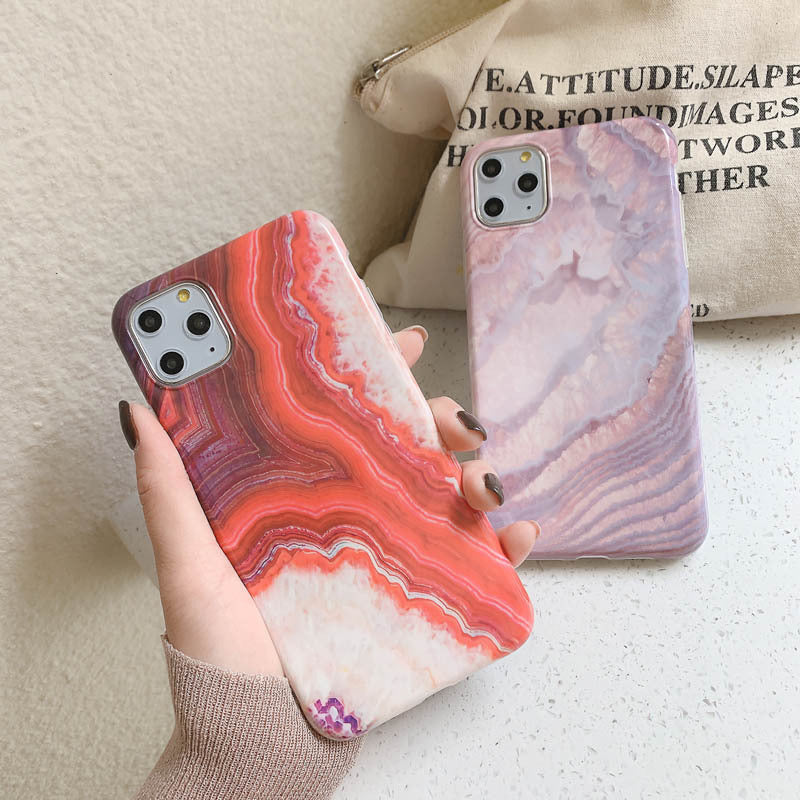 Marbled mobile phone case soft shell Marbled mobile phone case soft shell